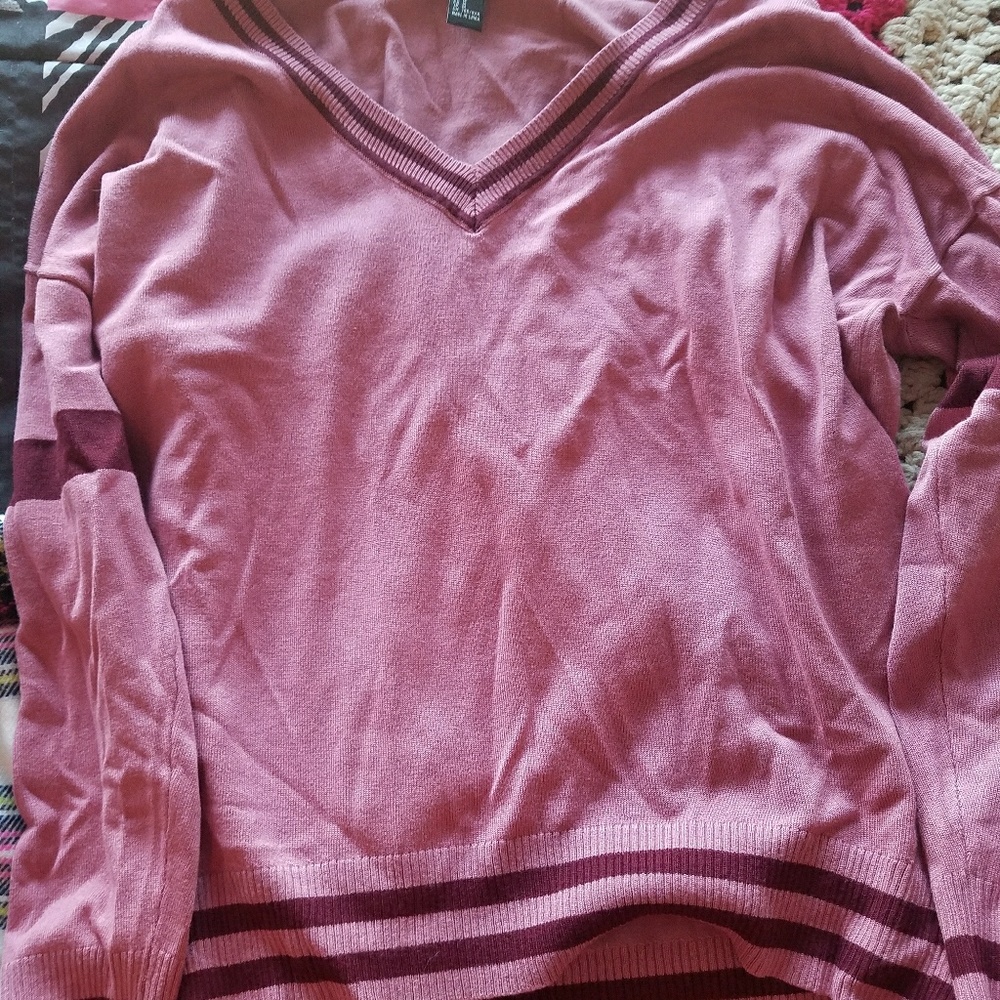 Dark pink sweater